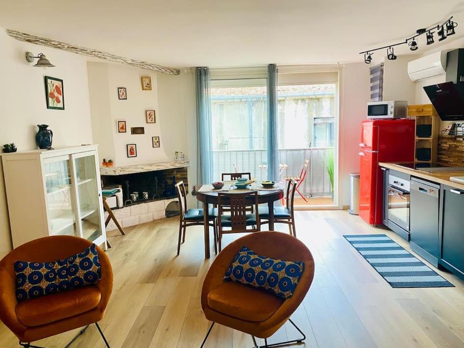 Les Coquelicots Du Quartier Haut Appartement Sète Buitenkant foto