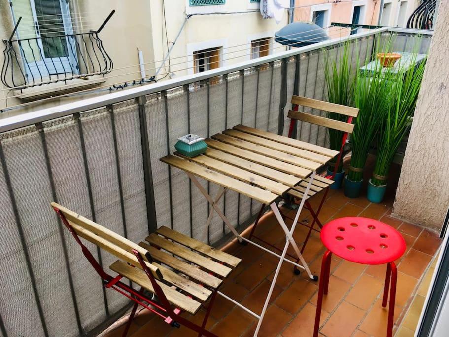 Les Coquelicots Du Quartier Haut Appartement Sète Buitenkant foto